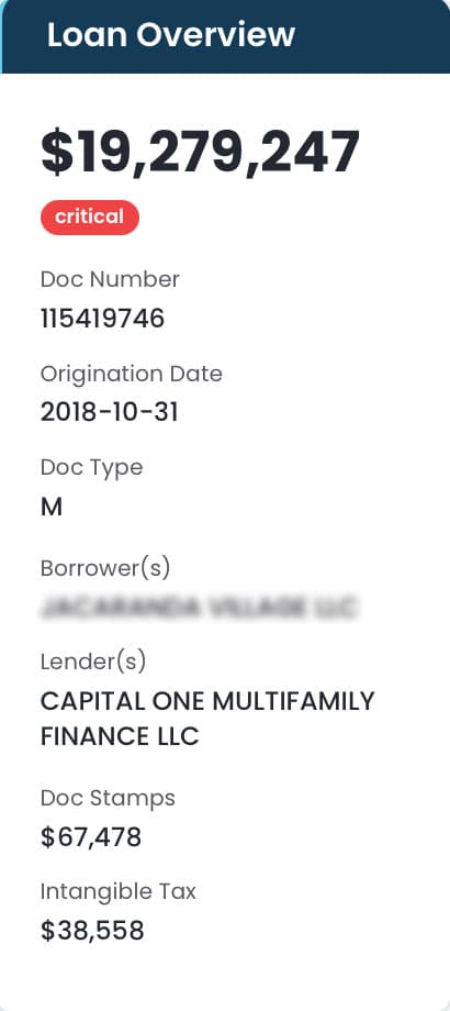 Loan overview